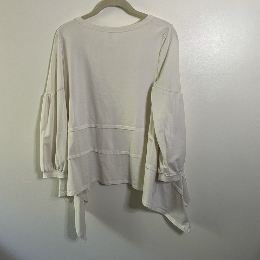 Anthropologie Lili's Closet Sophia Tiered Knit Top View 5